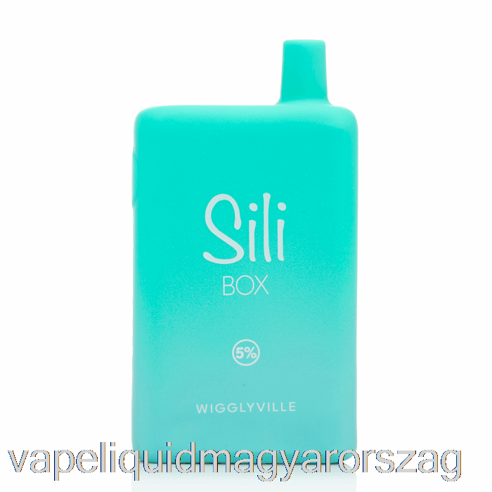 Sili Box 6000 Eldobható Wigglyville Vape Folyadék